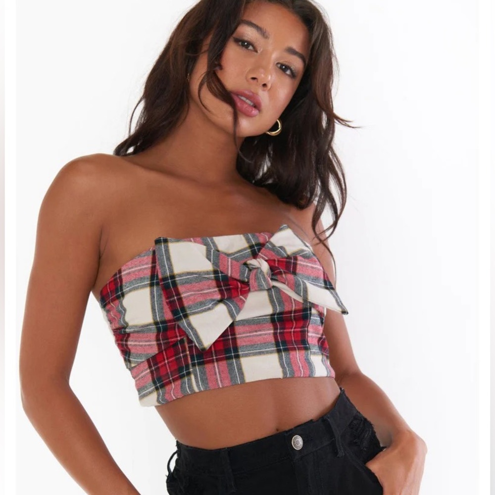 Show Me Your Mumu Bow Top